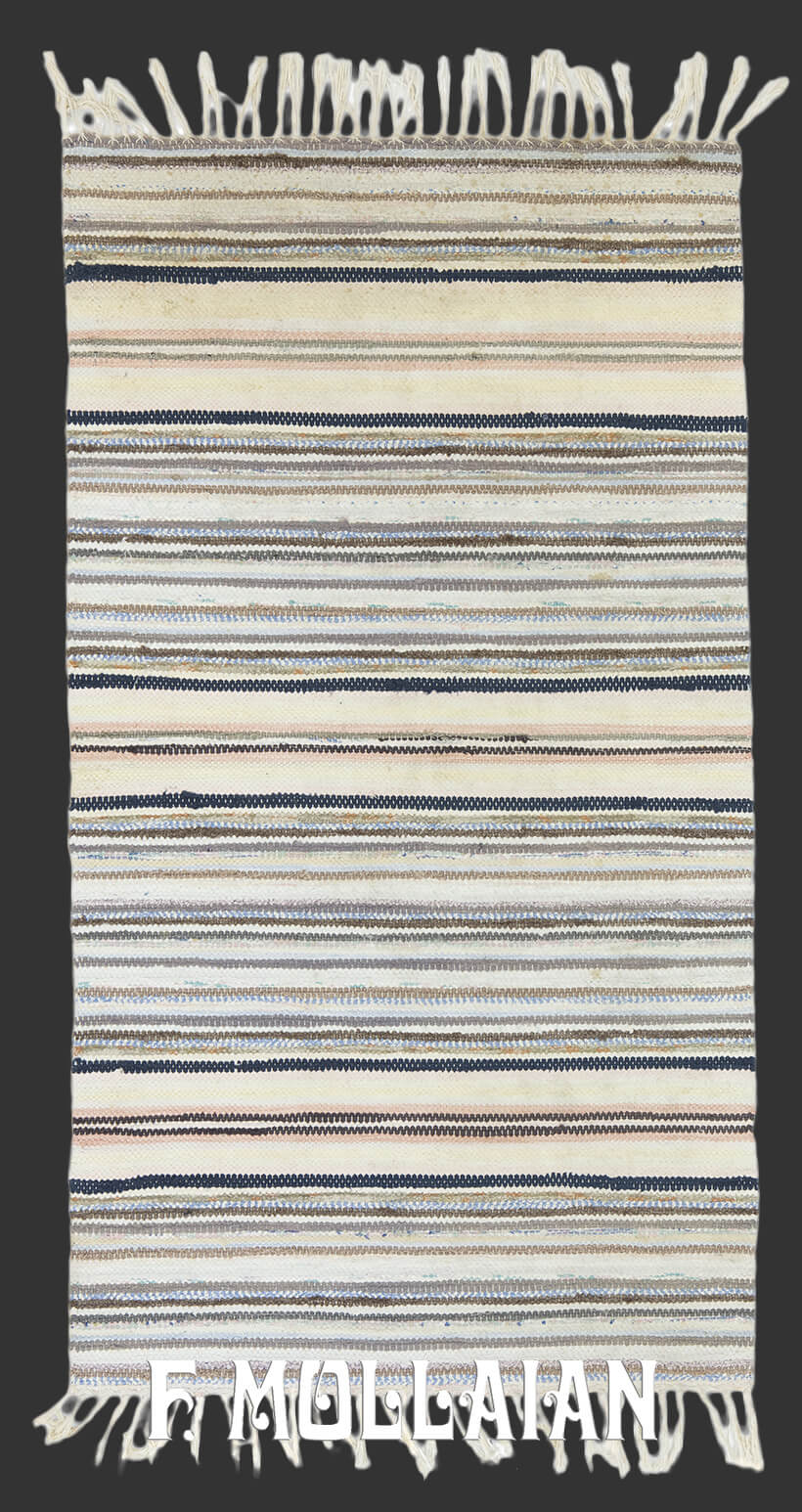 Scandinavian Rug Flat Weave n°:522733